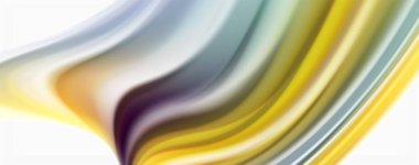 Beyaz renkli Poste modern techno Fluid renk akışı. Tasarım için sanat