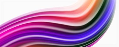 Renk akan dalgalar, sıvı kavramsal soyut arka plan