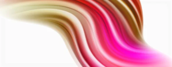 Olas líquidas de colores brillantes fondo abstracto,, modernas líneas techno — Archivo Imágenes Vectoriales