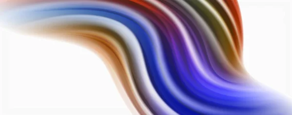 Brillant coloré vagues liquides fond abstrait,, lignes techno modernes — Image vectorielle