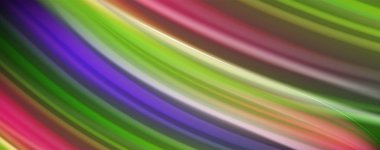 Sıvı sıvı renk dalgası hatları, parlayan renkli ışık efekti, Soyut Kompozisyon şablonu. Geometrik teknoloji soyut desen. Hareket konsepti