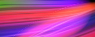 Sıvı sıvı renk dalgası hatları, parlayan renkli ışık efekti, Soyut Kompozisyon şablonu. Geometrik teknoloji soyut desen. Hareket konsepti