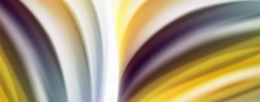 Beyaz renkli Poste modern techno Fluid renk akışı. Tasarım için sanat