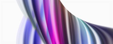 Renk akan dalgalar, sıvı kavramsal soyut arka plan