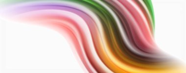 Renk akan dalgalar, sıvı kavramsal soyut arka plan