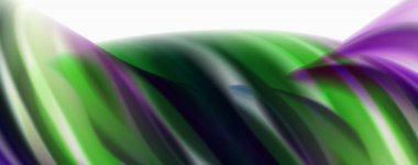 Renk akan dalgalar, sıvı kavramsal soyut arka plan