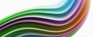 Renk akan dalgalar, sıvı kavramsal soyut arka plan