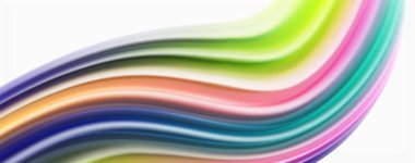 Renk akan dalgalar, sıvı kavramsal soyut arka plan