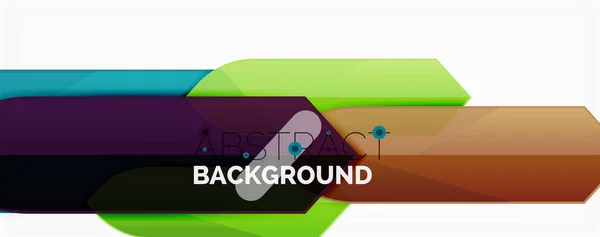Geometryczne streszczenie tła. Kompozycja dynamiczne kształty — Wektor stockowy