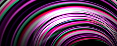 Işık efektleri, vektör soyut arka plan ile akışkan renk dalgaları