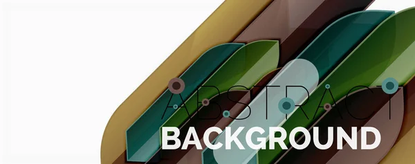 Fondo abstracto geométrico. Composición de formas dinámicas — Archivo Imágenes Vectoriales