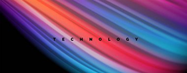 Akan sıvı renkler-modern renkli akış poster. Dalga sıvı şekiller. Tasarım projeniz için sanat tasarımı