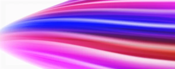 Färg flödande vågor, flytande begreppsmässig abstrakt bakgrund — Stock vektor