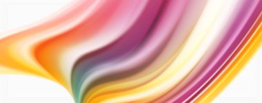 Beyaz renkli Poste modern techno Fluid renk akışı. Tasarım için sanat