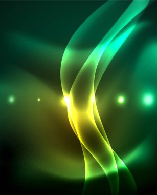 Parlayan parlak ışık soyut arka plan