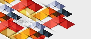 Üçgen geometrik modern iş sunumu tasarım şablonu, herhangi bir arka plan için soyut desen