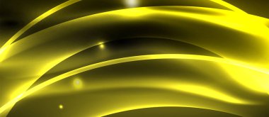 Neon ışık dalgaları