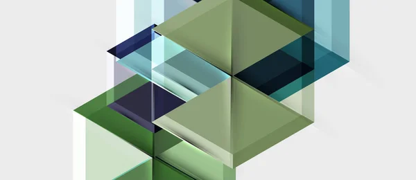 六角形の抽象的な背景、幾何学的な近代的なテンプレート — ストックベクタ