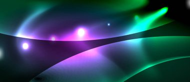 Parlayan parlak ışık soyut arka plan