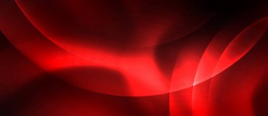 Parlak neon çevrelerde soyut arka plan