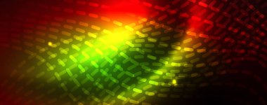 Parlak neon hatları techno Magic futuristik arka plan, sihirli enerji alanı ışık kavramı, soyut arka plan duvar kağıdı tasarım