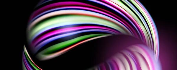 流体色波与光的作用, 向量抽象背景 — 图库矢量图片