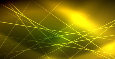 Neon parlayan dalga, sihirli enerji ve ışık arka plan