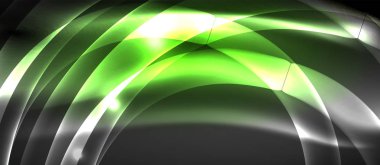 Neon ışık dalgaları