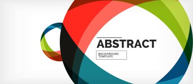 Doğrusal dalga Web şablonu. Vektör illüstrasyon parlak tasarım. Dekoratif baskı. Dekoratif zemin vektörü. Vektör iş illüstrasyon