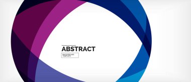 Doğrusal dalga Web şablonu. Vektör illüstrasyon parlak tasarım. Dekoratif baskı. Dekoratif zemin vektörü. Vektör iş illüstrasyon