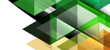 Soyut üçgen desen, renkli zemin. Sunum şablonu. Modern dokulu şekil. Trendy modern tarzı