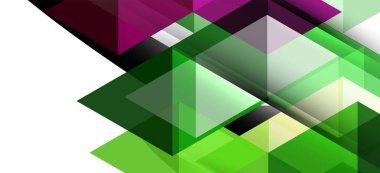 Soyut üçgen desen, renkli zemin. Sunum şablonu. Modern dokulu şekil. Trendy modern tarzı