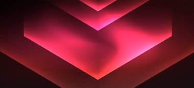Neon parlak renk hatları arka plan. Soyut renkli Web şablonu geometrik modern teknoloji kavramı.