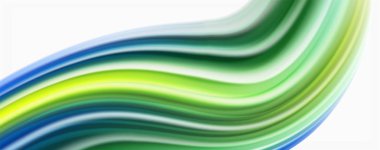 Parlak renkli sıvı dalgalar soyut arka plan, modern techno hatları