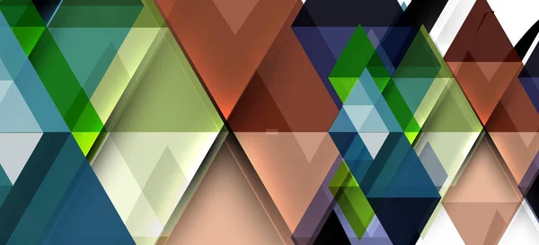 Σύγχρονο μωσαϊκό τρίγωνο πρότυπο φόντο, μεγάλο σχεδιασμό για οποιονδήποτε σκοπό. Αφηρημένο γεωμετρικό γραφικό σχέδιο τριγώνου. Γεωμετρικό μοτίβο γραμμής. — Διανυσματικό Αρχείο