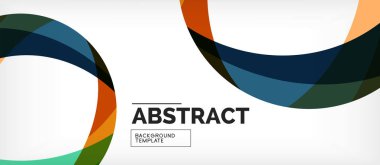 Doğrusal dalga Web şablonu. Vektör illüstrasyon parlak tasarım. Dekoratif baskı. Dekoratif zemin vektörü. Vektör iş illüstrasyon