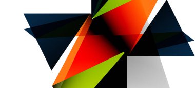 Işık arka planda trendy tarzında üçgen geometrik arka plan. Retro vektör illüstrasyon. Renkli parlak. Trendy modern tarzı. Vektör iş illüstrasyon.