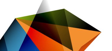 Işık arka planda trendy tarzında üçgen geometrik arka plan. Retro vektör illüstrasyon. Renkli parlak. Trendy modern tarzı. Vektör iş illüstrasyon.