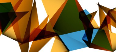 Işık arka planda trendy tarzında üçgen geometrik arka plan. Retro vektör illüstrasyon. Renkli parlak. Trendy modern tarzı. Vektör iş illüstrasyon.