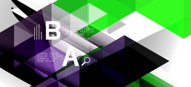 Modern mozaik üçgen şablon arka plan, herhangi bir amaçla büyük tasarım. Soyut geometrik grafik tasarım üçgen deseni. Geometrik çizgi deseni.