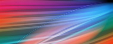 Modern gökkuşağı sıvı renk akışı renkli poster. Siyah renk arka planda dalga sıvı şekli. Soyut Kompozisyon