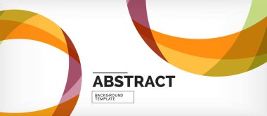 Doğrusal dalga Web şablonu. Vektör illüstrasyon parlak tasarım. Dekoratif baskı. Dekoratif zemin vektörü. Vektör iş illüstrasyon