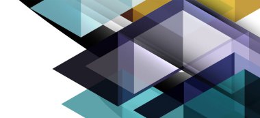 Soyut üçgen desen, renkli zemin. Sunum şablonu. Modern dokulu şekil. Trendy modern tarzı