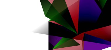 Işık arka planda trendy tarzında üçgen geometrik arka plan. Retro vektör illüstrasyon. Renkli parlak. Trendy modern tarzı. Vektör iş illüstrasyon.