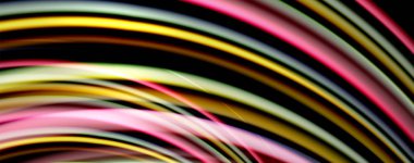 Işık efektleri, vektör soyut arka plan ile akışkan renk dalgaları