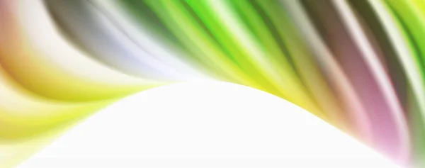 Farbe fließende Wellen, flüssige konzeptuelle abstrakte Hintergrund — Stockvektor