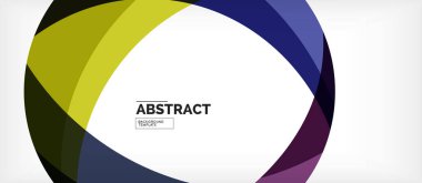 Doğrusal dalga Web şablonu. Vektör illüstrasyon parlak tasarım. Dekoratif baskı. Dekoratif zemin vektörü. Vektör iş illüstrasyon