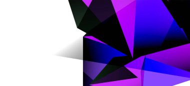 Işık arka planda trendy tarzında üçgen geometrik arka plan. Retro vektör illüstrasyon. Renkli parlak. Trendy modern tarzı. Vektör iş illüstrasyon.