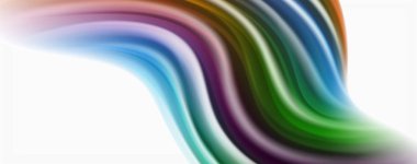 Renk akan dalgalar, sıvı kavramsal soyut arka plan