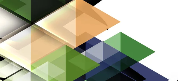 Abstraktes Konzept Dreieck grafisches Element. Technologie-Hintergrund. Banner, Plakatvorlage — Stockvektor